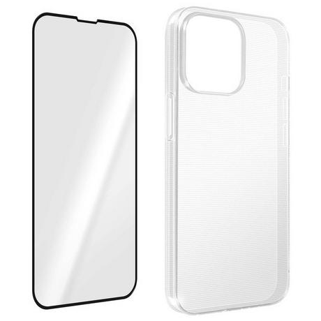 Avizar  Coque Souple + Verre iPhone 14 Pro Max 