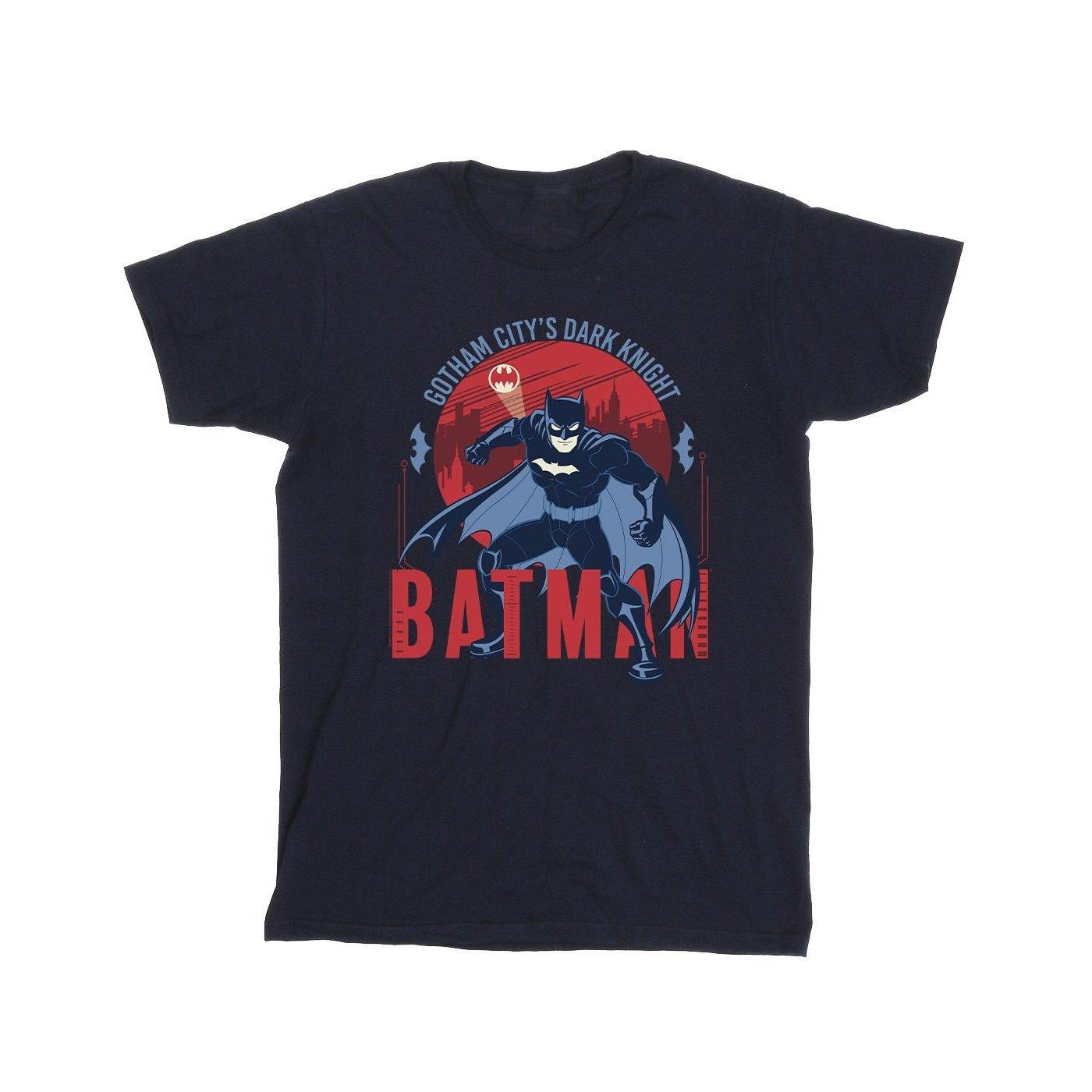 Image of Batman Gotham City Tshirt Herren Marine XL