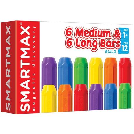 Smartmax  XT set 6 medium + 6 long bars 