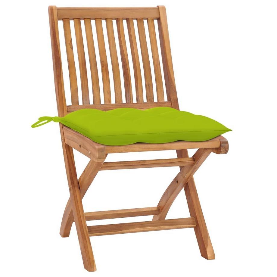 VidaXL Chaise de jardin teck  