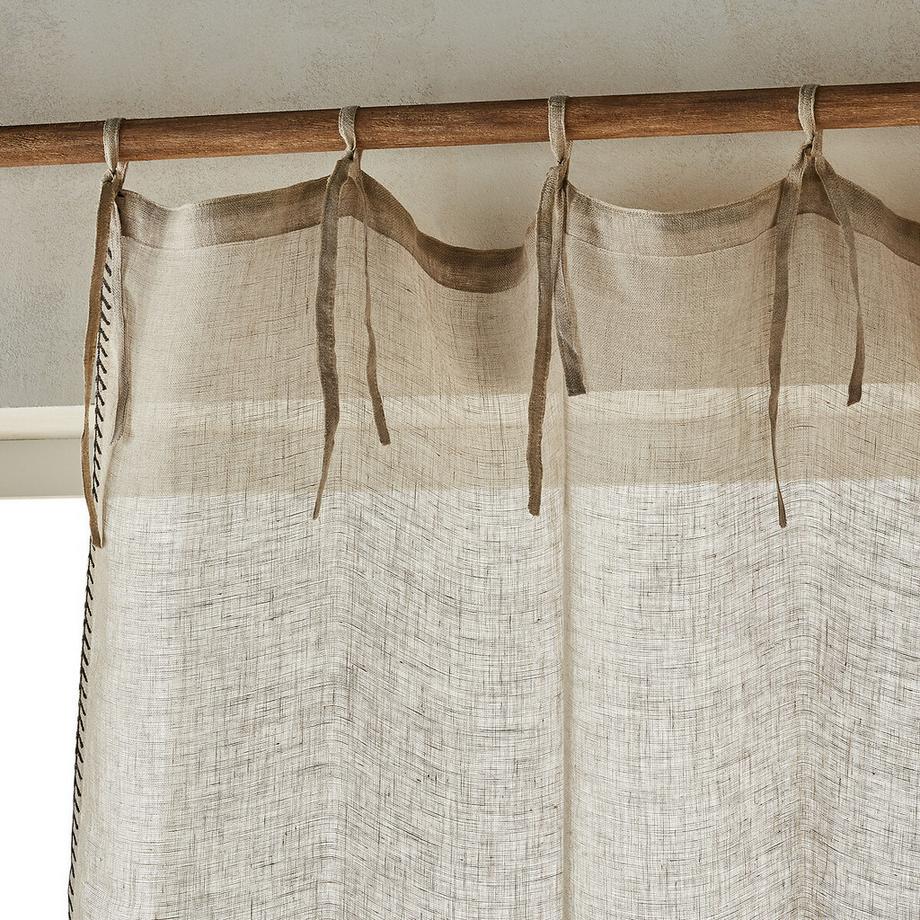 AM.PM  Vorhang Delhia aus Leinen-Voile 