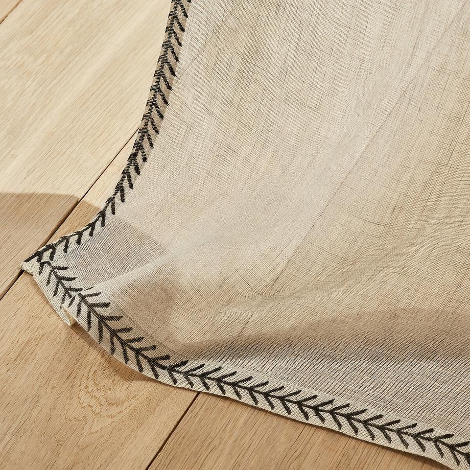 AM.PM  Vorhang Delhia aus Leinen-Voile 