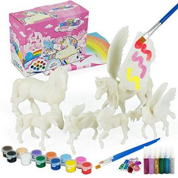 Kit de peinture de licorne pour enfants, décoration et dessin 3D