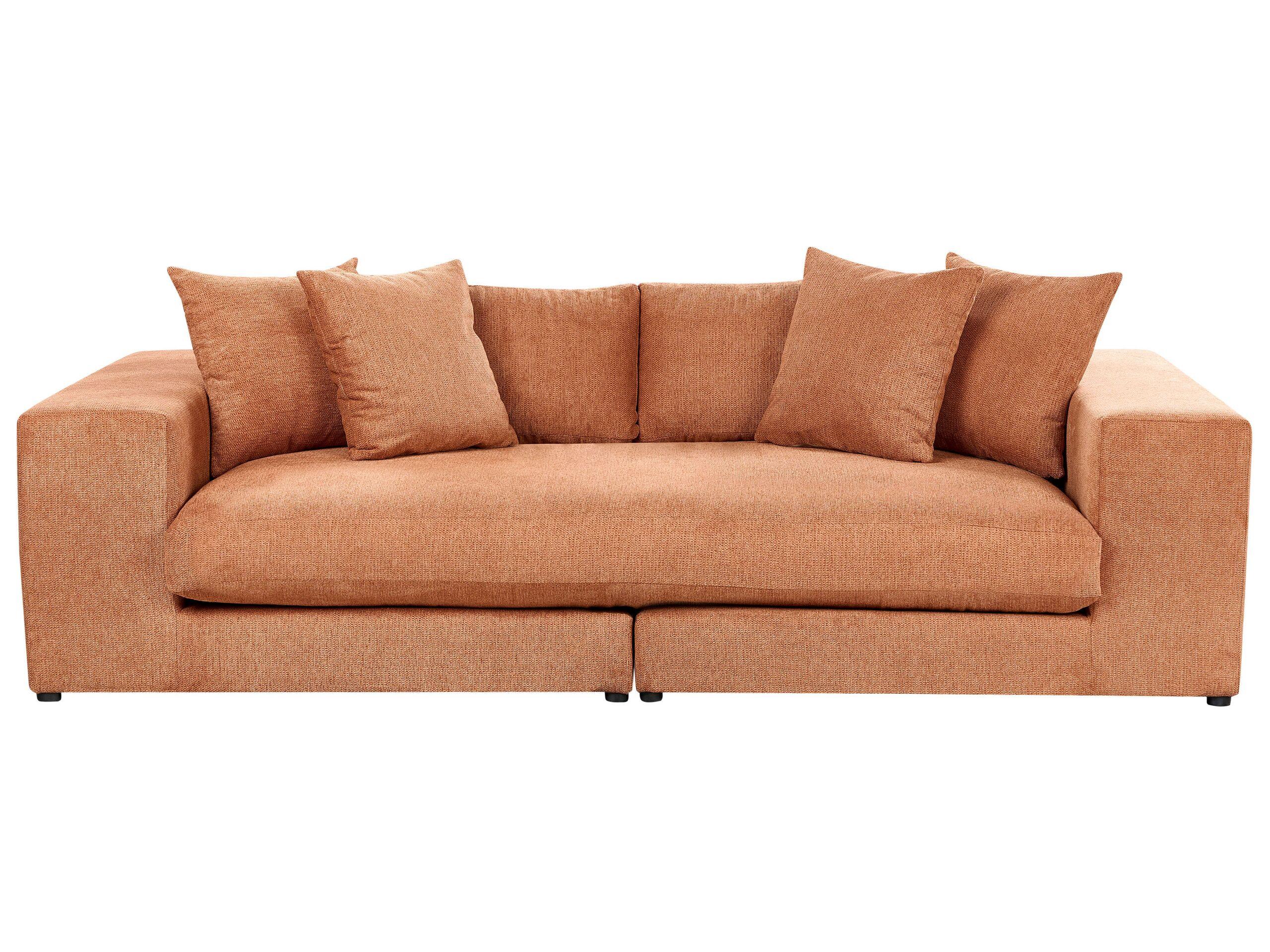 Beliani 3 Sitzer Sofa aus Polyester Modern GLORVIKA  