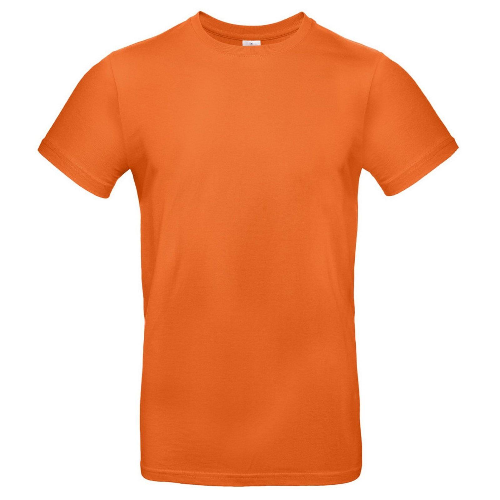 Image of B&c Tshirt #e190 Tee Herren Orange XXL