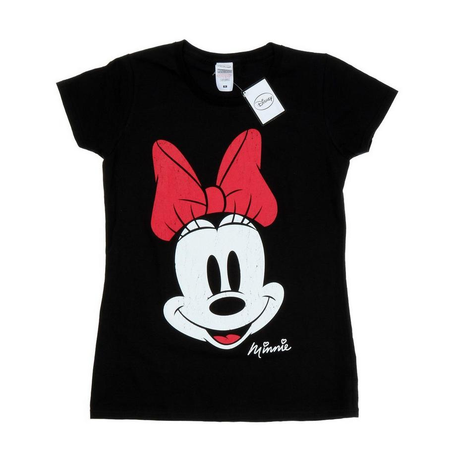 Disney Minnie Maus Gesicht T-Shirt  