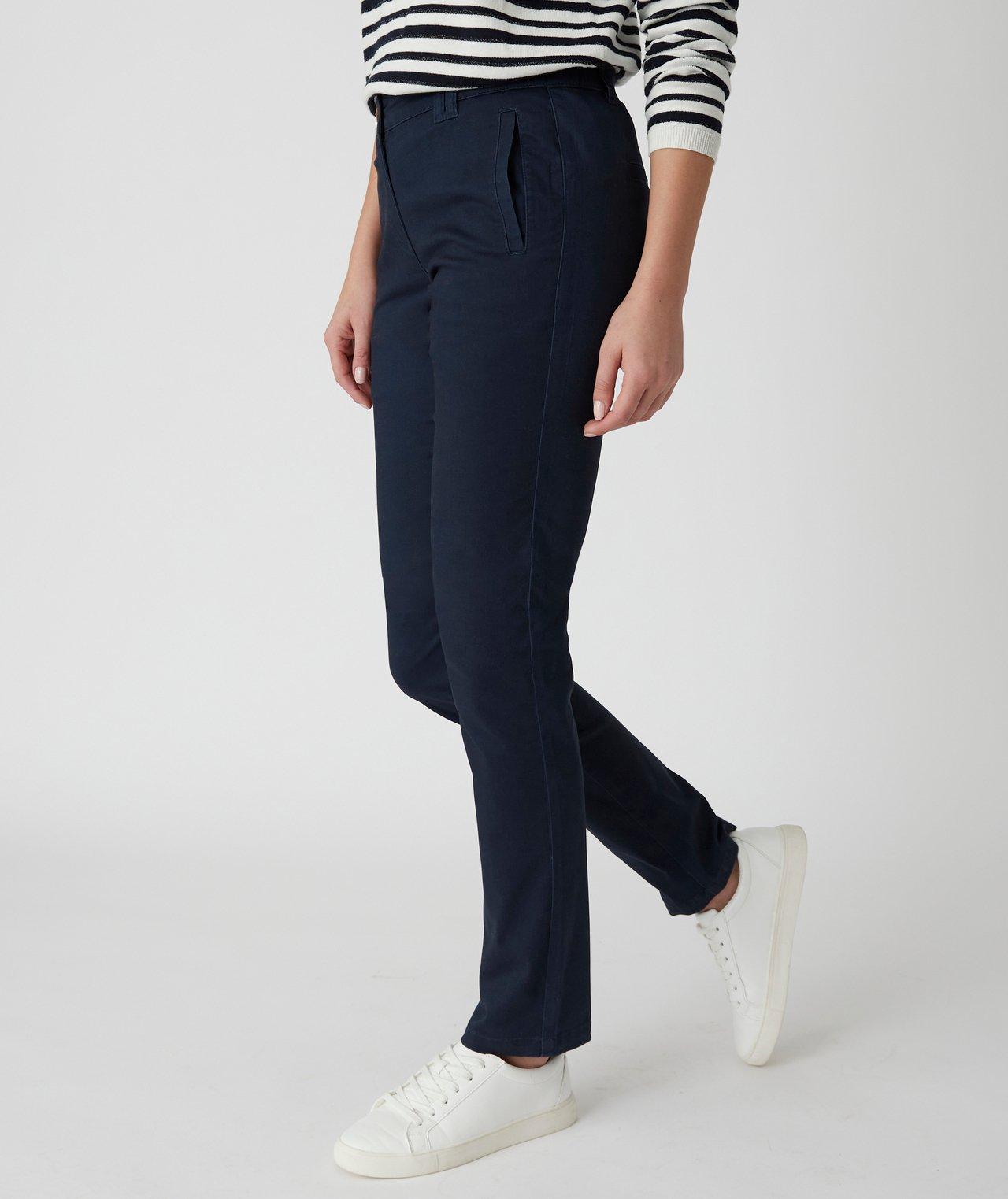 Image of Chinohose. Damen Blau 44