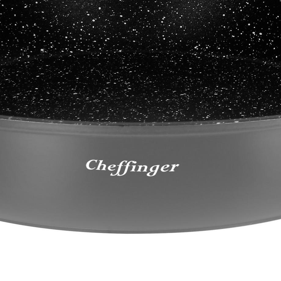 Cheffinger Ensemble de 3 Poêles Revêtu en Marbre  