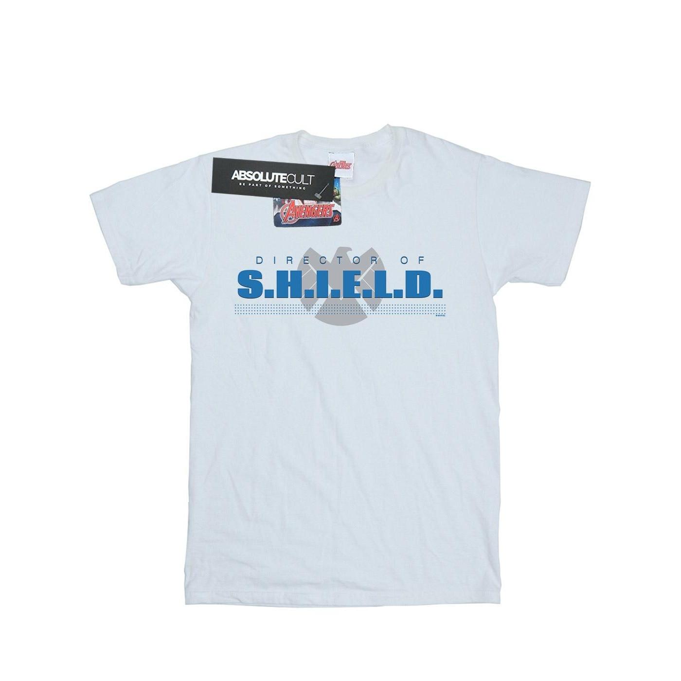 Image of Agents Of S.h.i.e.l.d. Director Of S.h.i.e.l.d. Tshirt Damen Weiss XXL