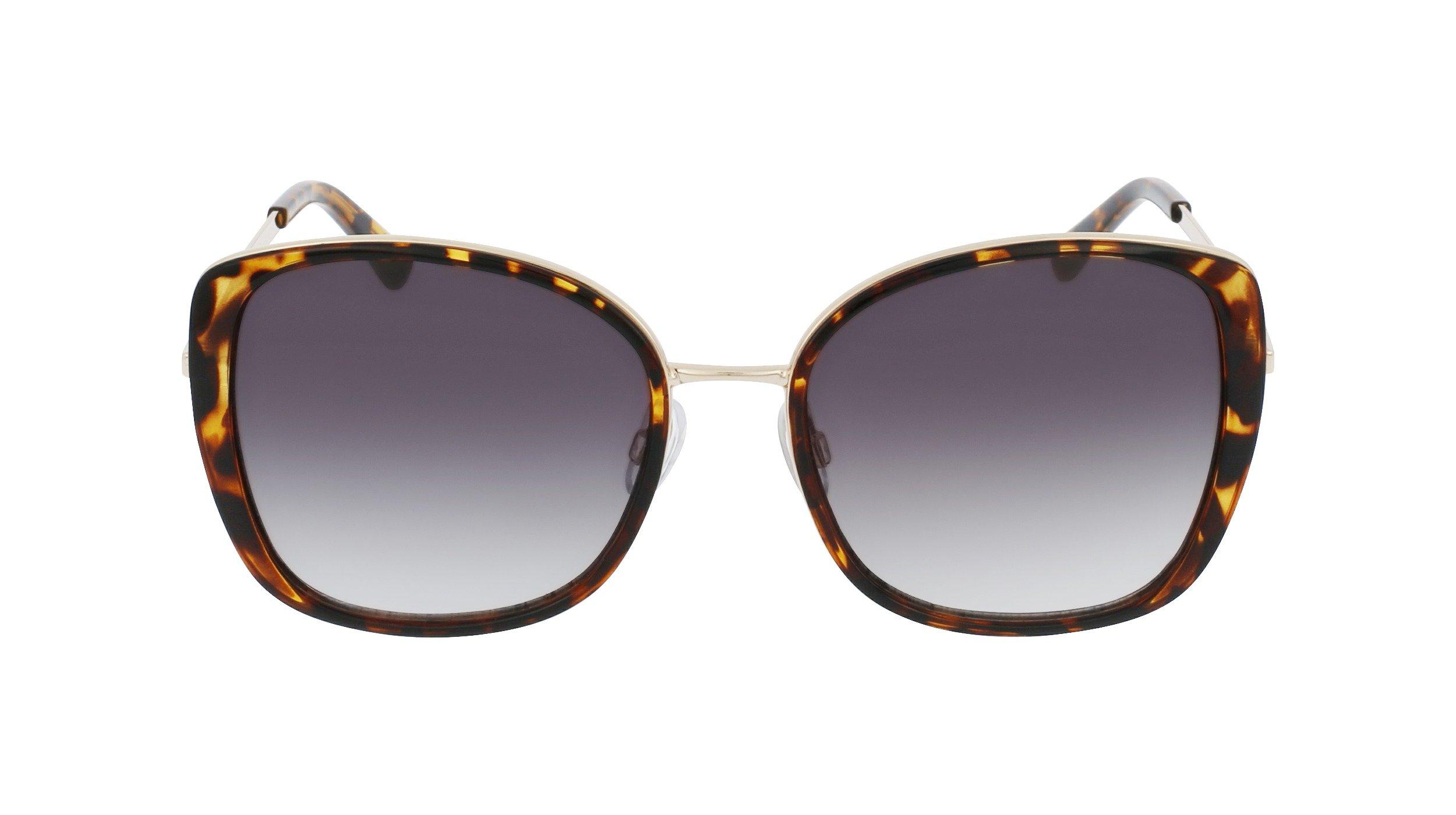 Image of Sonnenbrille Mit Etui Damen Erdbraun ONE SIZE