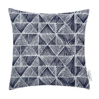 TOM TAILOR Squared Triangle Fodera per Cuscino  