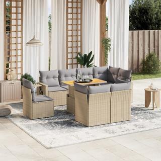 VidaXL Garten sofagarnitur poly-rattan  