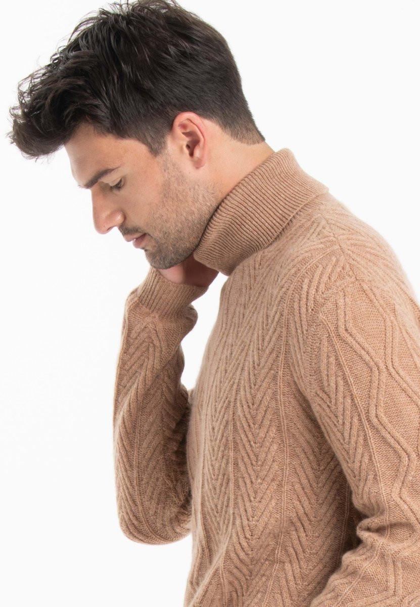 Studio Cashmere8  Maglia dolcevita GABI 3 a 4 fili - 100% cachemire 