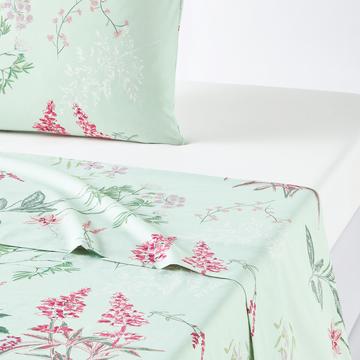 Drap plat percale de coton