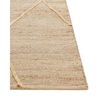 Beliani Teppich aus Jute Boho YUVACIK  