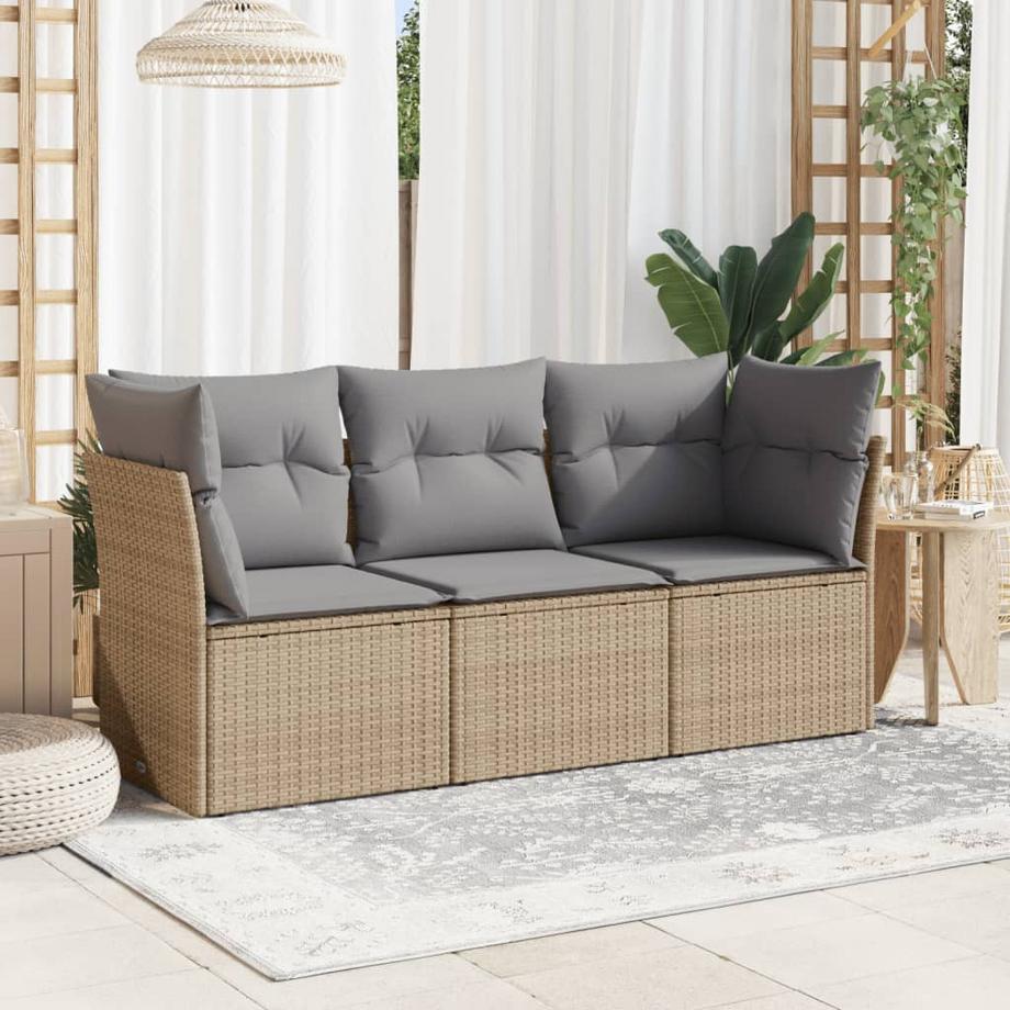 VidaXL Garten sofagarnitur poly-rattan  