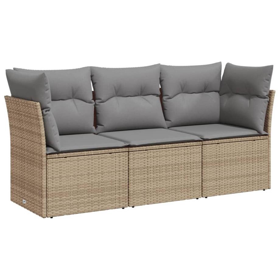 Garten sofagarnitur poly-rattan