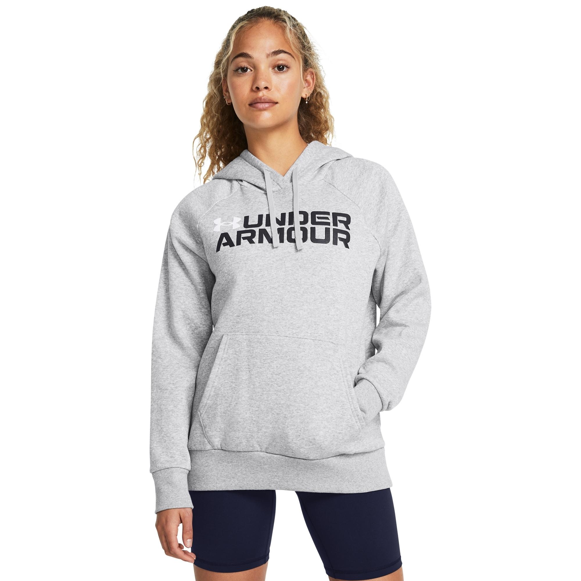 UNDER ARMOUR  sweatshirt à capuche under arour rival fleece wordark 