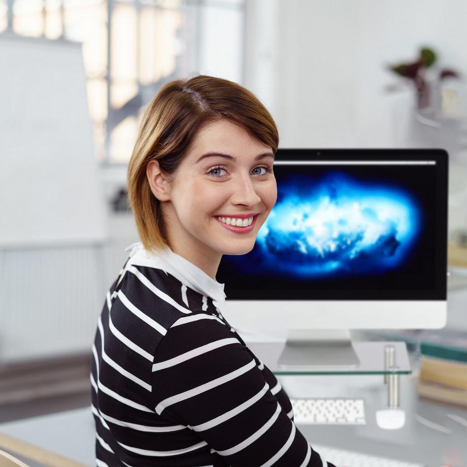 B2X  Bildschirmständer aus Glas 