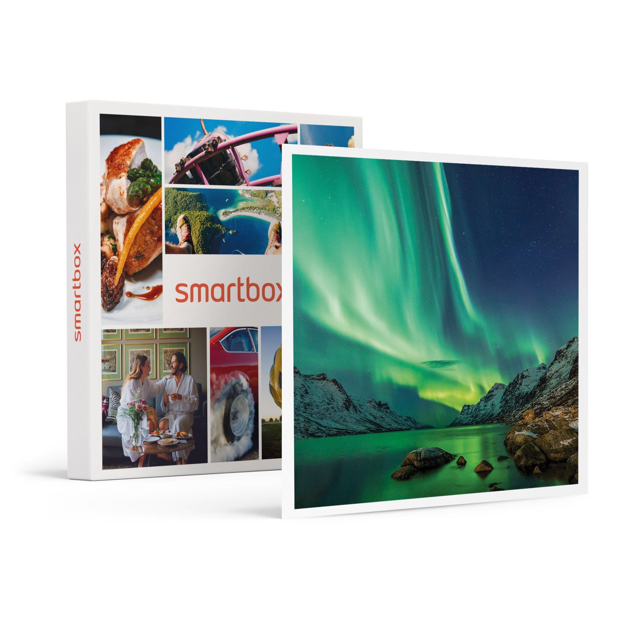 Image of Übernachtung Unter Schwedens Polarlichtern Mit Aktivitäten Für 2 Personen - Geschenkbox Unisex