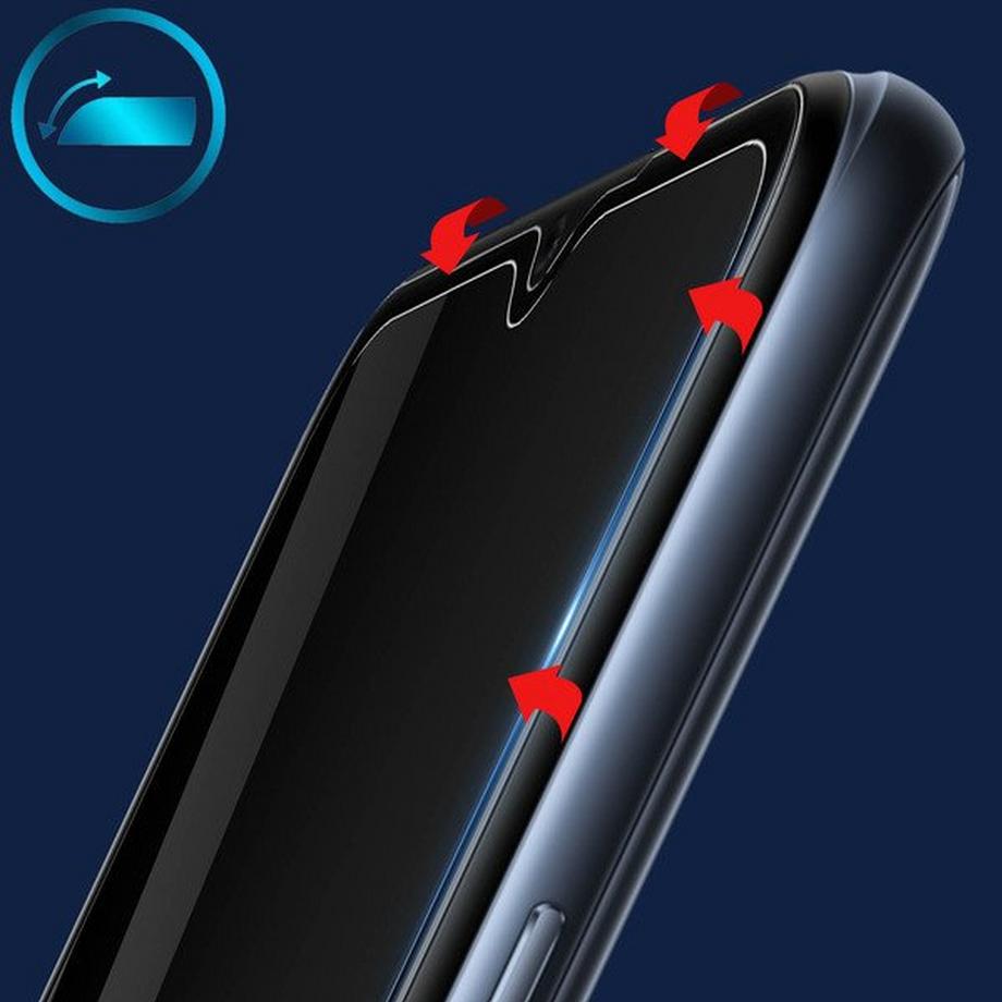 Avizar  Verre Trempé Oppo A15 / A16 Noir 