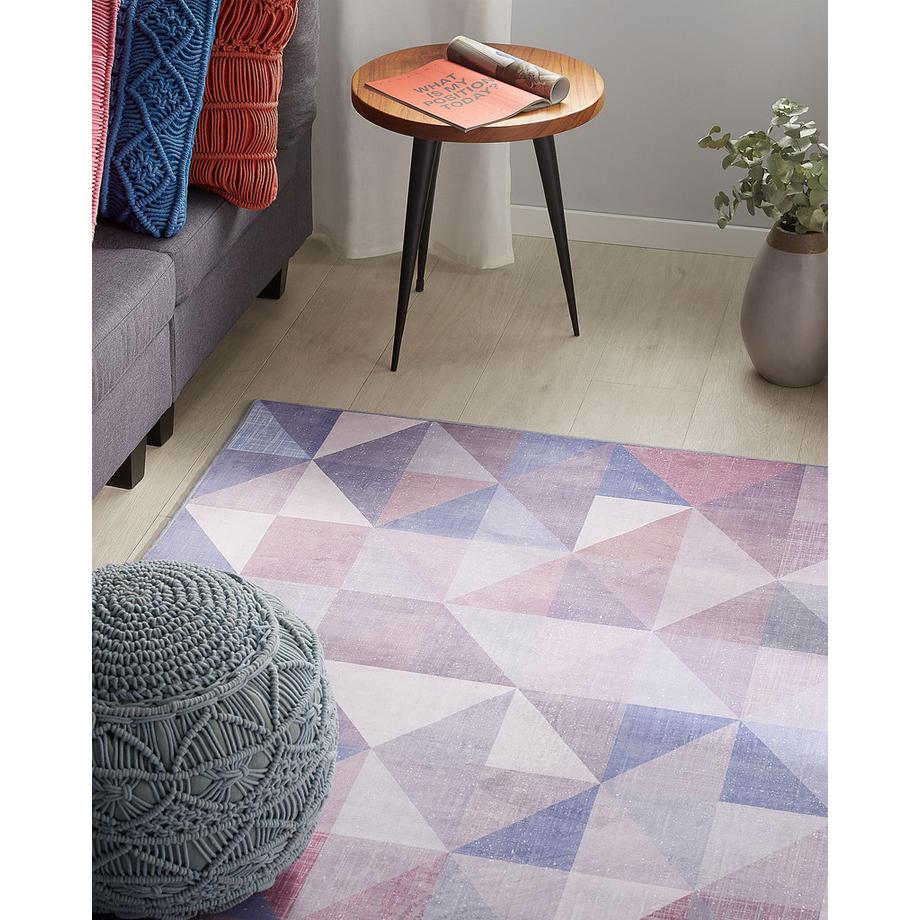 Beliani Tapis en Polyester  KARTEPE  