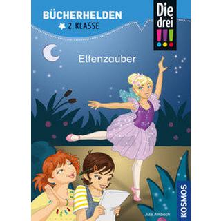 Die drei !!!, Bücherhelden 2. Klasse, Elfenzauber Ambach, Jule; Rau, Katja (Illustrationen) Copertina rigida 