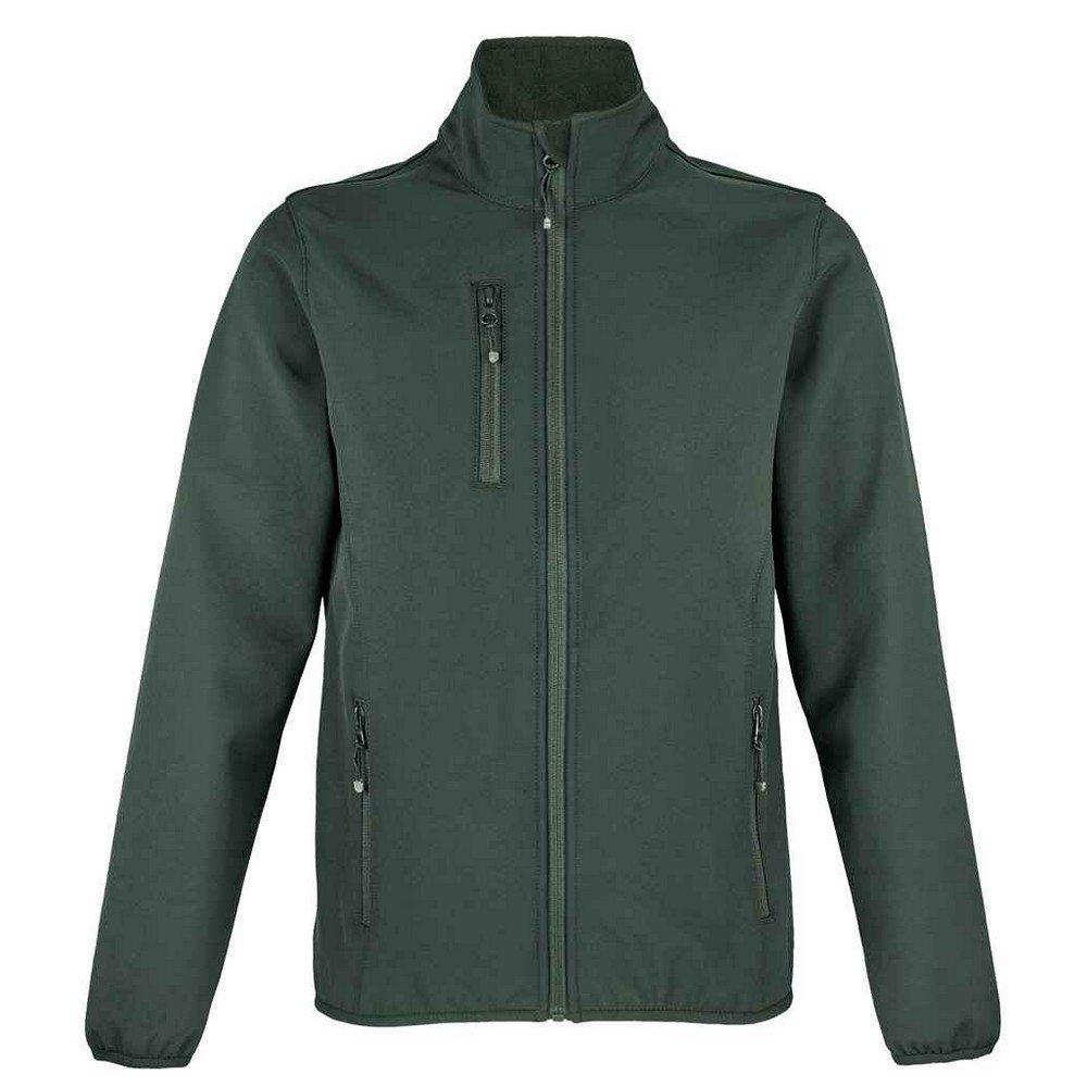 Image of Falcon Softshelljacke Recyceltes Material Damen Waldgrün S
