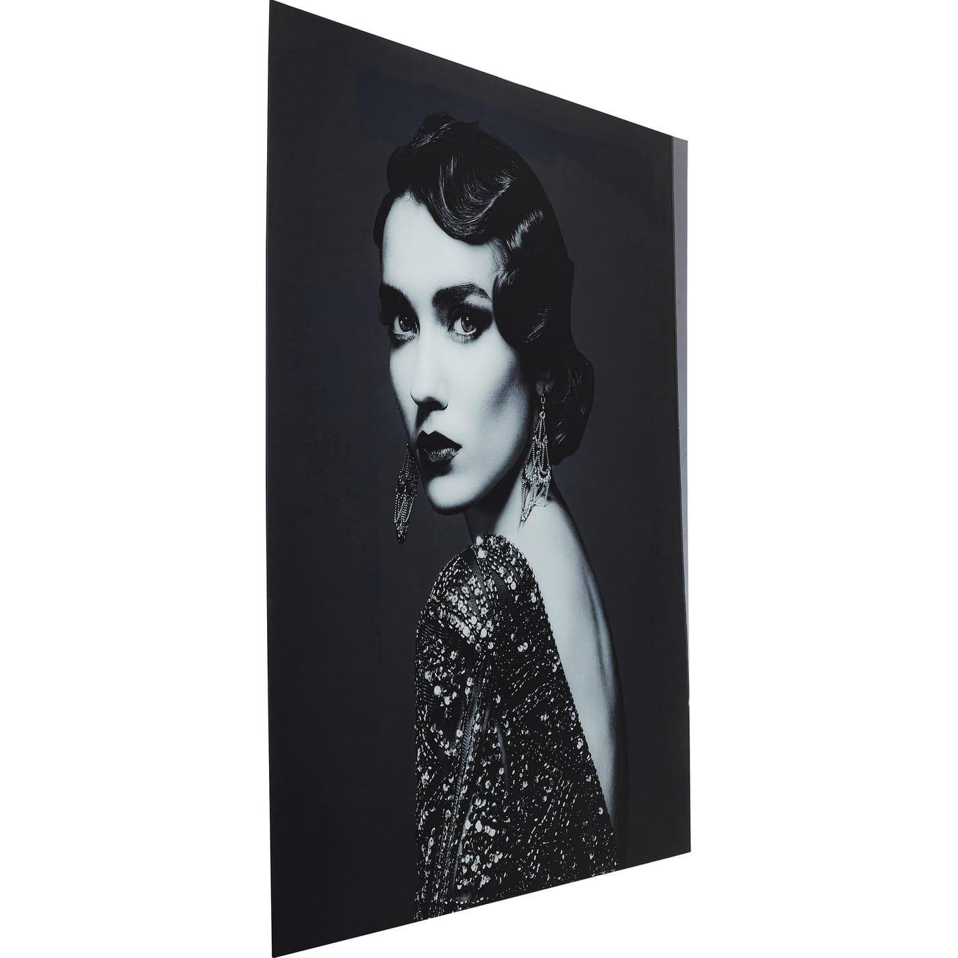 KARE Design Verre à photo Beauty Lady 150x120cm  