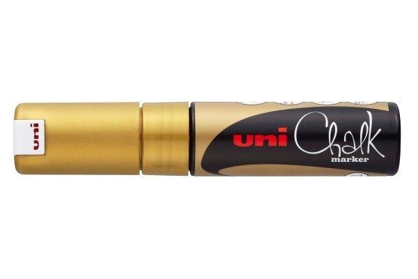 uni-ball UNI-BALL Posca Marker 8mm PWE-8K GOLD gold, Keilspitze  