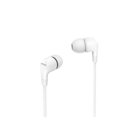 PHILIPS  TAE1105WT Kabelgebundener In-Ear-Kopfhörer mit integrierter Fernbedienung. Weiß. 