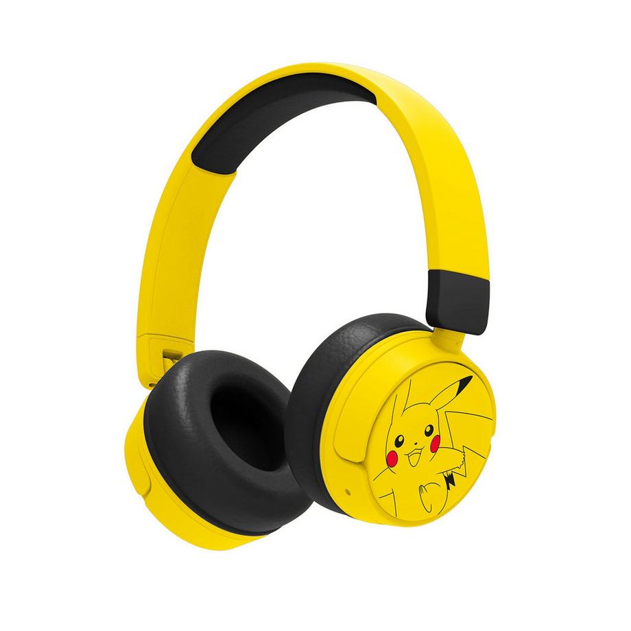 POKEMON Pikachu Kopfhörer On-Ear Wireless 85dB/95dB Sharing Aux