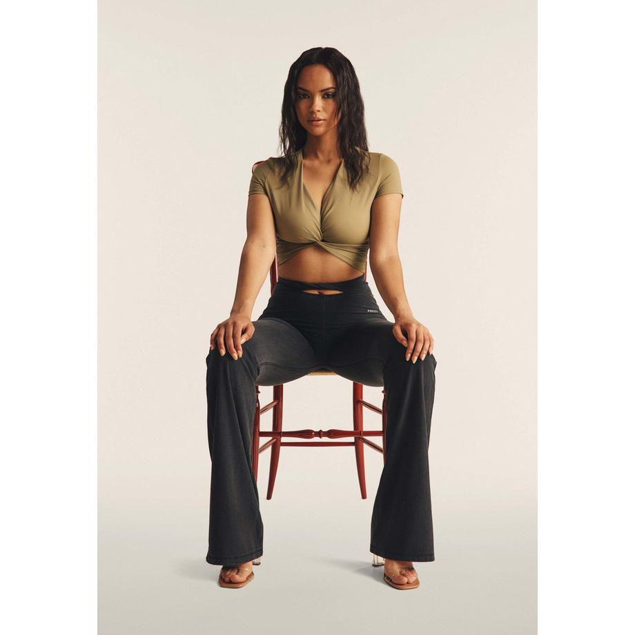 FREDDY Haut Cache-cœur Manches Courtes  