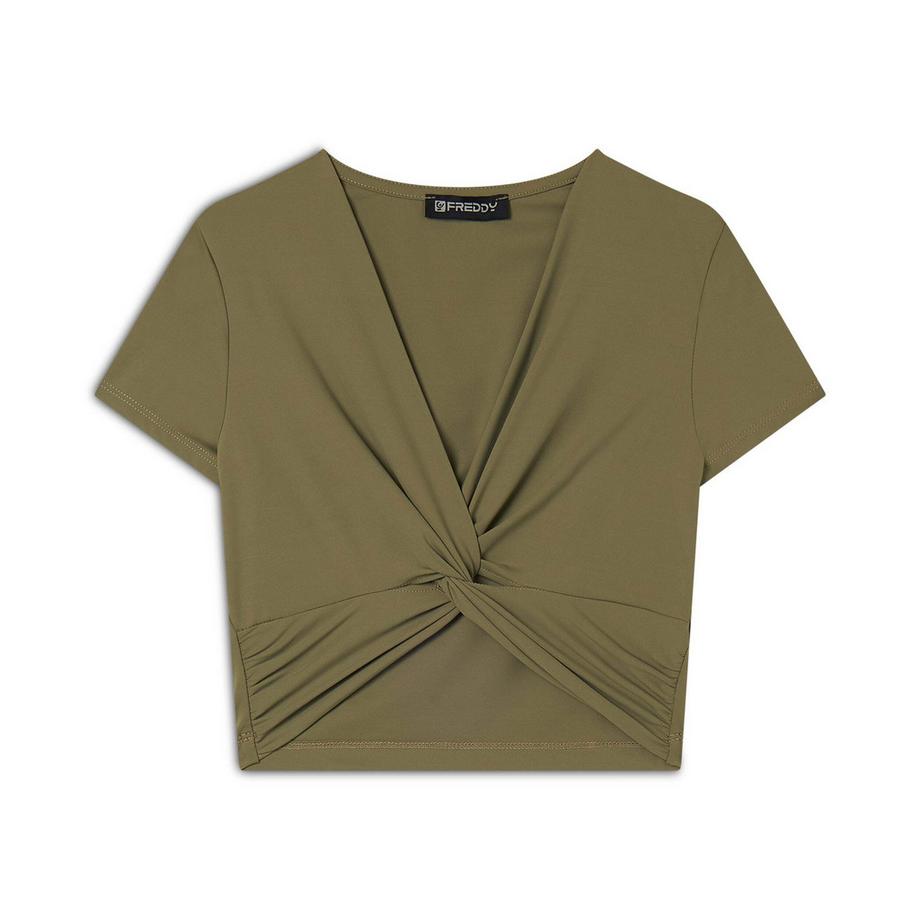 FREDDY Haut Cache-cœur Manches Courtes  