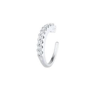 Elli  Ohrringe Single Earcuff Zirkonia 