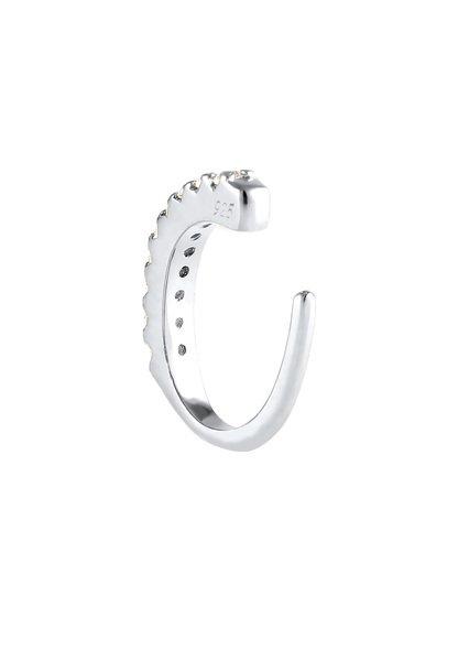 Elli  Ohrringe Single Earcuff Zirkonia 