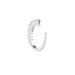 Elli  Ohrringe Single Earcuff Zirkonia 