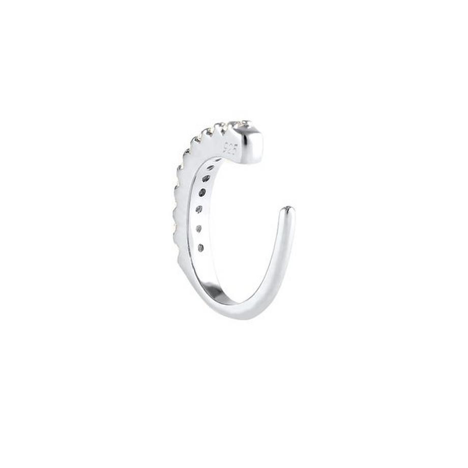 Elli  Ohrringe Single Earcuff Zirkonia 