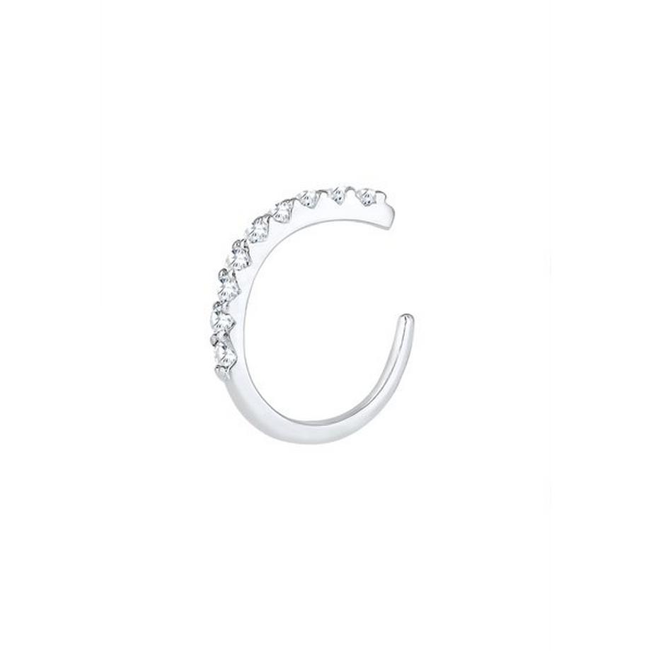 Elli  Ohrringe Single Earcuff Zirkonia 