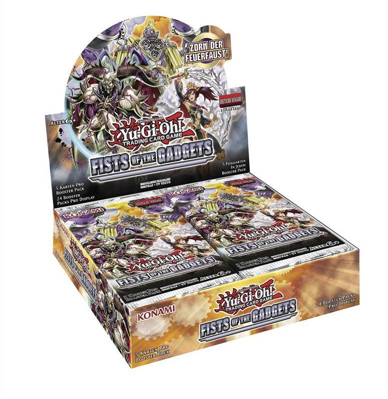 Yu-Gi-Oh!  Fists of the Gadgets Booster Display 