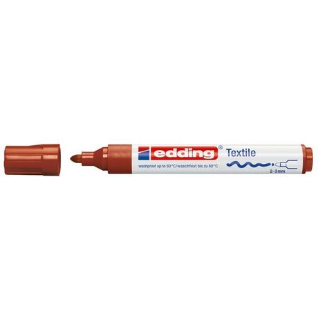 Edding EDDING T-Shirt-Marker 4500 2-3mm 4500-7 braun  