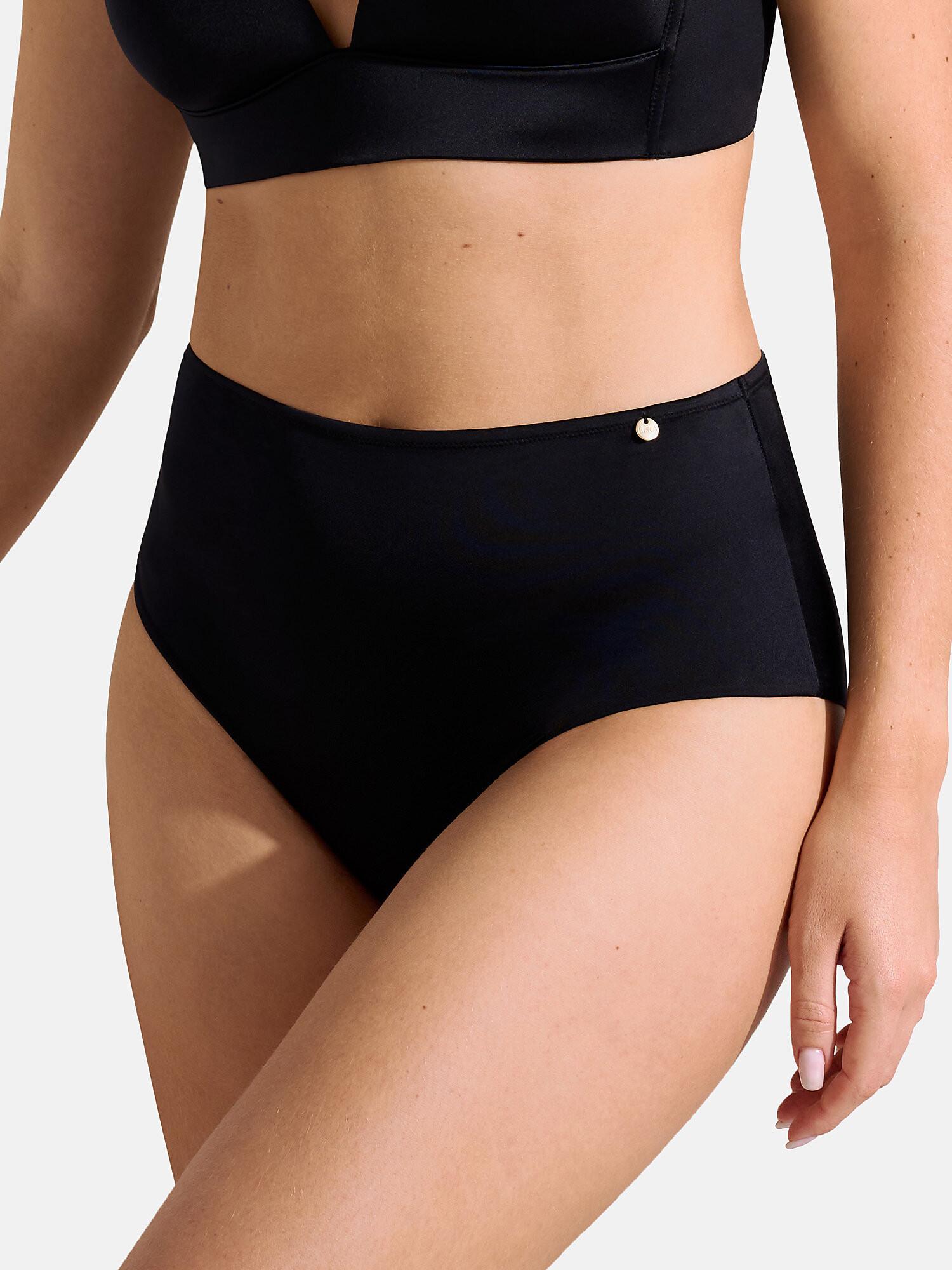 Image of Slip Mit Hoher Taille Naomi Damen Schwarz 42