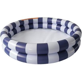 Swim Essentials  Baby Pool Blue White Stripes 