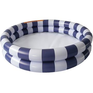 Baby Pool 100cm Blue White Stripes