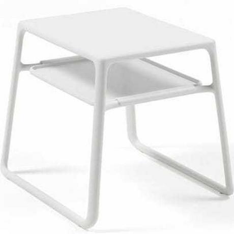 NARDI outdoor Table d'appoint de jardin Pop blanc 44  