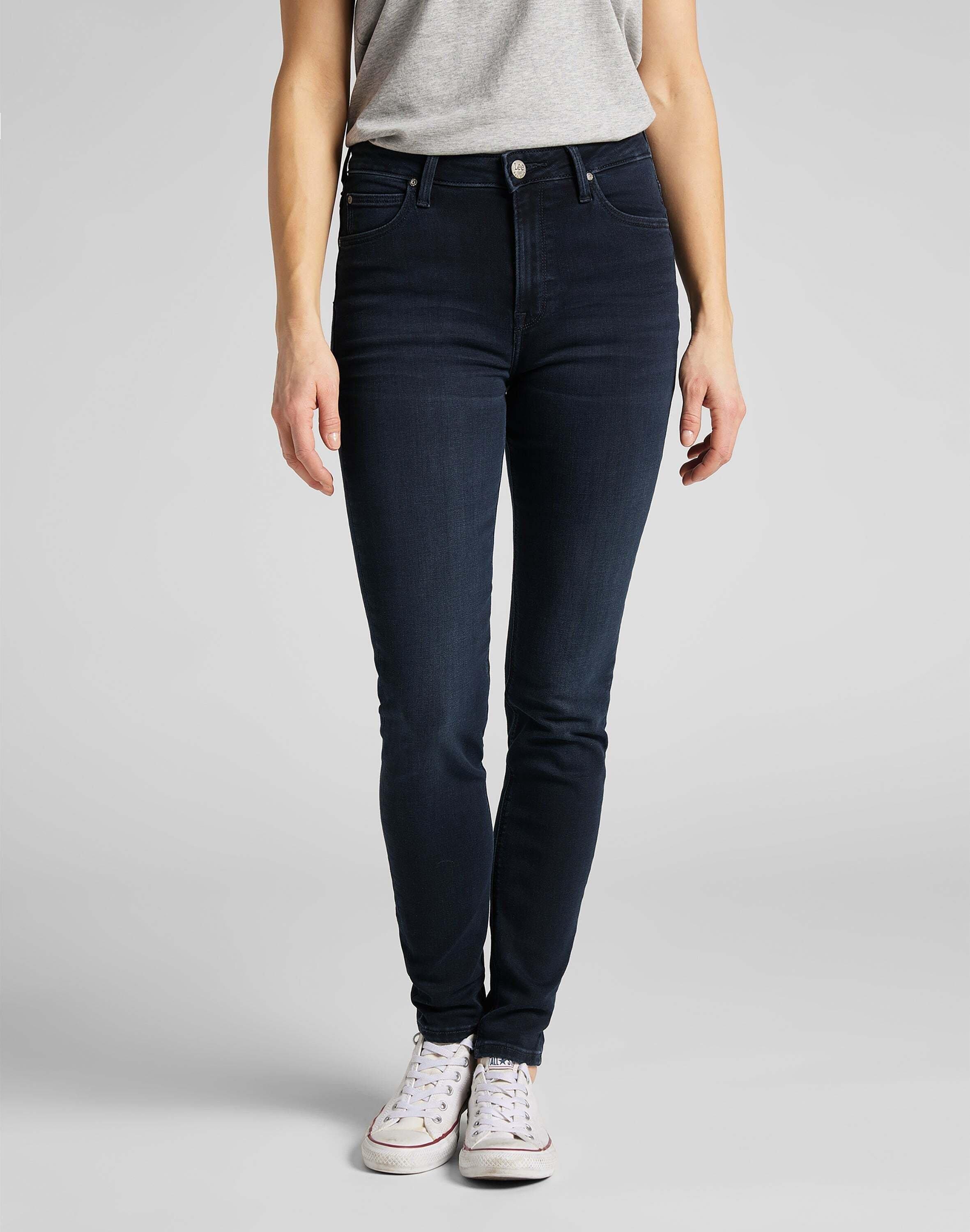 Image of Jeans Skinny Fit Scarlett High Damen Marine L31/W28