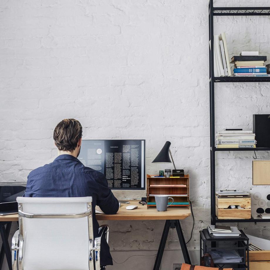 B2X  Boîte aux lettres en MDF à 3 compartiments 