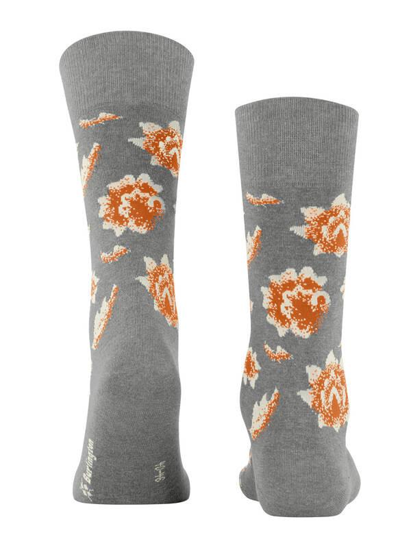 Burlington  Socken Denim Flower 