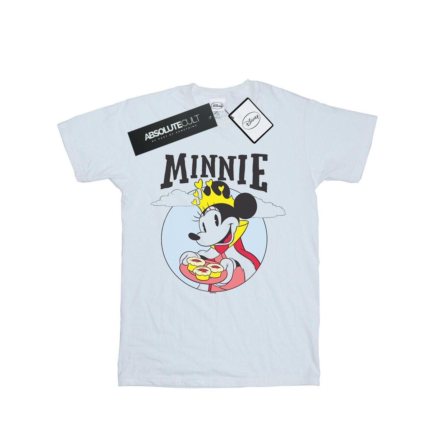 Image of Minnie Mouse Queen Tshirt Damen Weiss XXL
