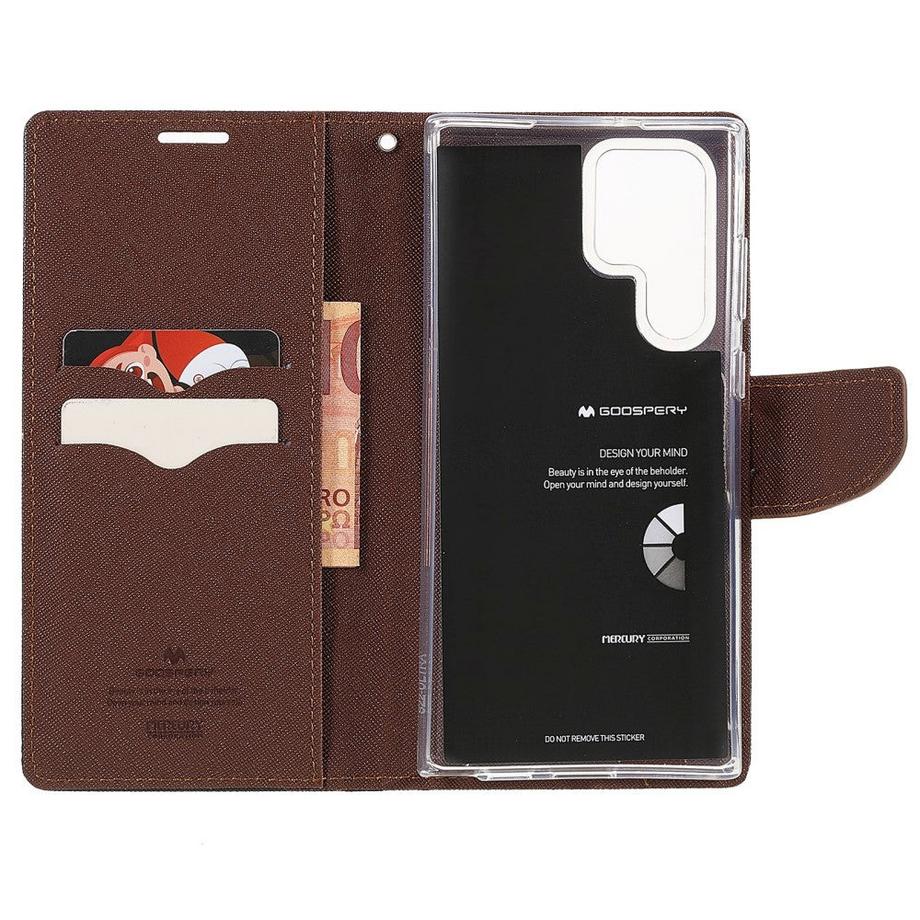 Mercury  Galaxy S22 Ultra - Goospery Fancy Etui Hülle 